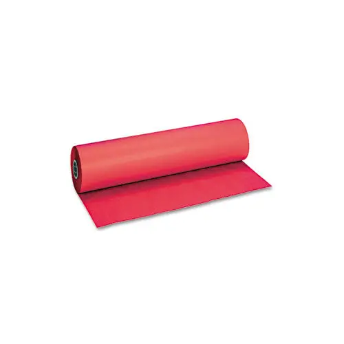 Decorol Flame Retardant Art Rolls, 40Lb, 36" X 1000Ft, Cherry Red 1