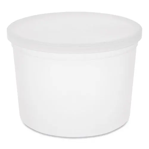 Delitainer Microwavable Container Bulk, 64 Oz, 4.5 X 4.5 X 6.35, Natural, 120-Carton 1