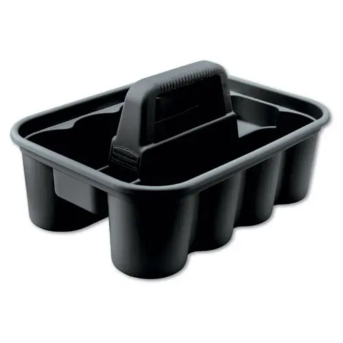Deluxe Carry Caddy, 8-Compartment, 15W X 7.4H, Black 1