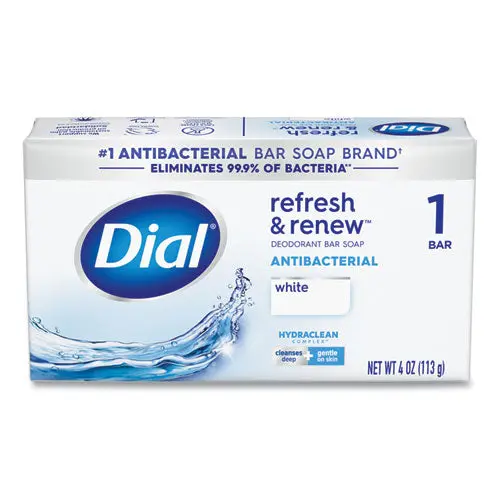 Deodorant Bar Soap, Iconic Dial Soap Scent, 4 Oz, 36/Carton 1