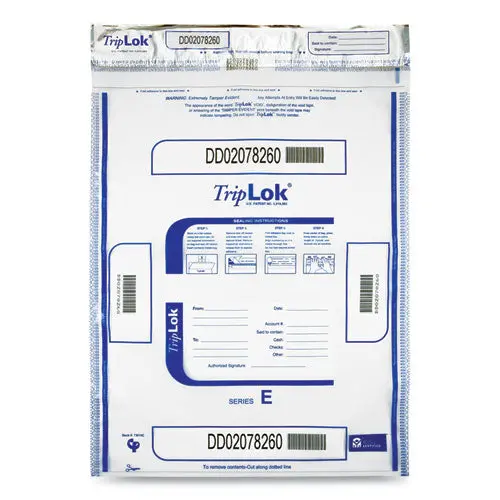 Deposit Bag, 15 X 20, 2.5 Mil Thick, Plastic, Clear, 250-Carton 1