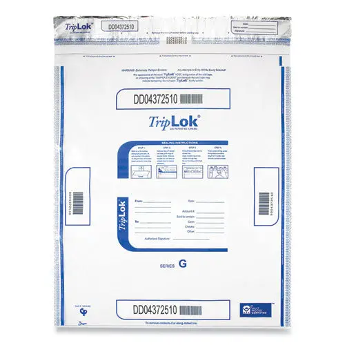 Deposit Bag, 19 X 23, 3 Mil Thick, Plastic, Clear, 250-Carton 1