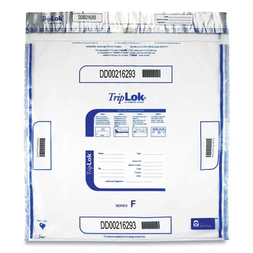 Deposit Bag, 20 X 20, 3 Mil Thick, Plastic, Clear, 250-Carton 1