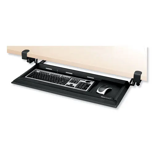 Designer Suites Deskready Keyboard Drawer, 19.19W X 9.81D, Black Pearl 1