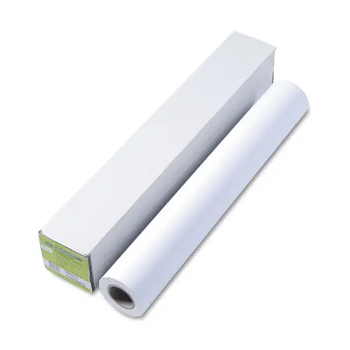 Designjet Inkjet Large Format Paper, 6.1 Mil, 24" X 100 Ft, Coated White 1