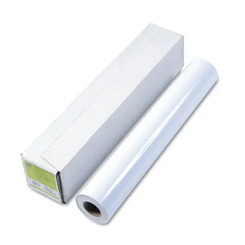 Designjet Inkjet Large Format Paper, 7 Mil, 24" X 100 Ft, High-Gloss White 1