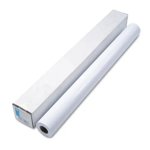 Designjet Large Format Paper For Inkjet Prints, 7 Mil, 42" X 100 Ft, Gloss White 1