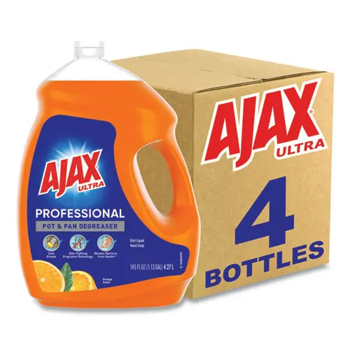 Dish Detergent, Orange Scent, 145 Oz Bottle, 4/Carton 1