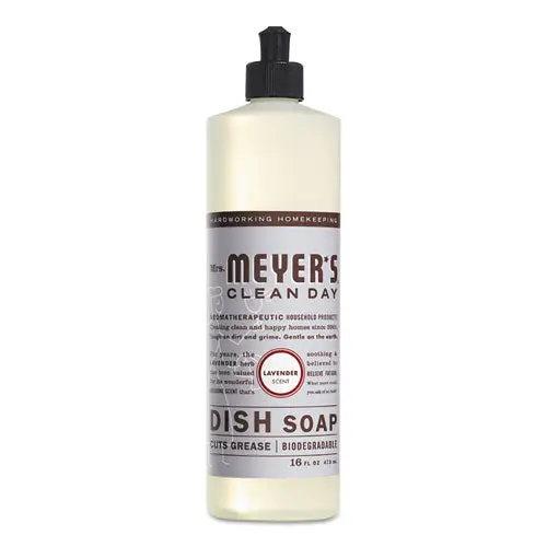 Dish Soap, Lavender Scent, 16 Oz Bottle, 6-Carton 1