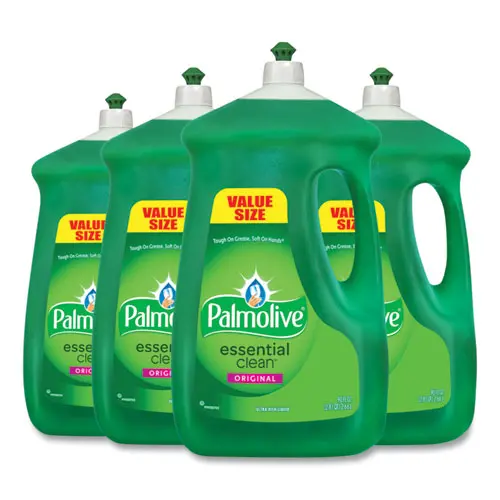 Dishwashing Liquid, Original Scent, Green, 90Oz Bottle, 4-Carton 1