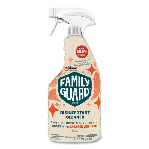Disinfectant, Citrus Scent, 32 Oz Trigger Bottle, 8/Carton 1