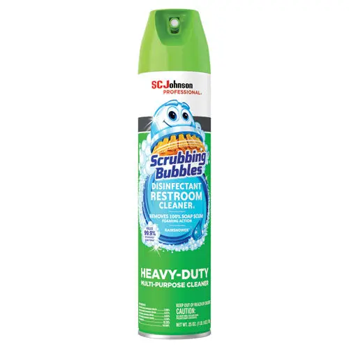 Disinfectant Restroom Cleaner Ii, Rain Shower Scent, 25 Oz Aerosol Can 1