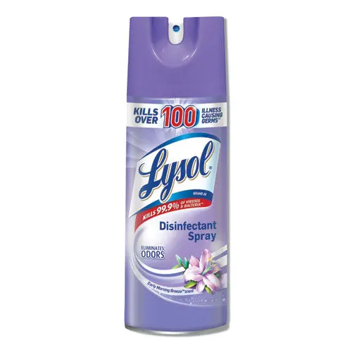Disinfectant Spray, Early Morning Breeze, 12.5 Oz Aerosol Spray, 12-Carton 1