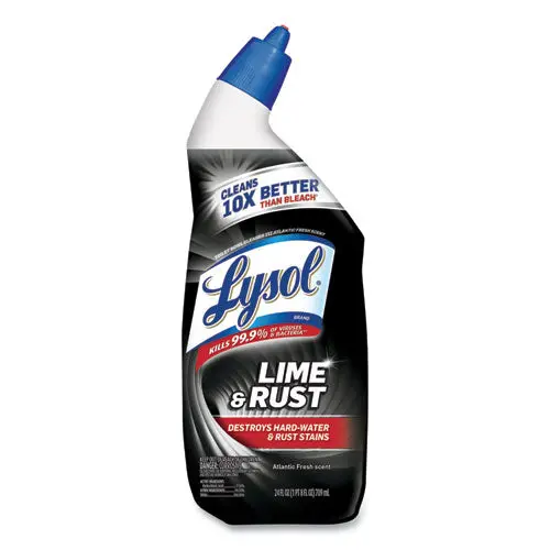 Disinfectant Toilet Bowl Cleaner W-Lime-Rust Remover, Wintergreen, 24 Oz 1