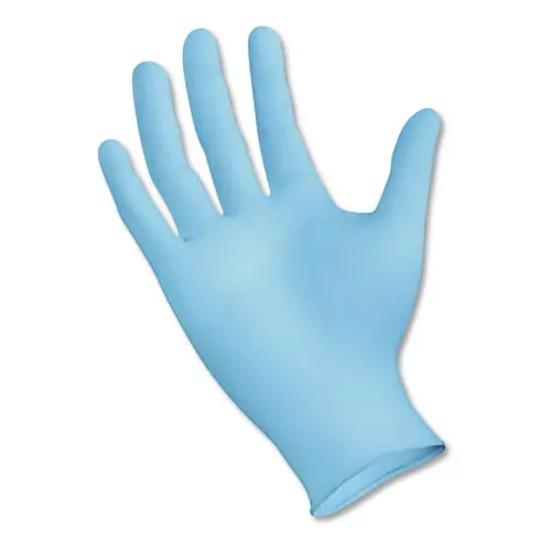 Disposable Examination Nitrile Gloves, Large, Blue, 5 Mil, 1000-Carton 1