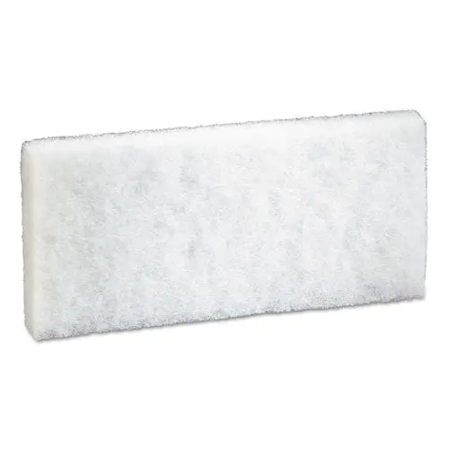 Doodlebug Scrub Pad, 4.6" X 10", White, 5-Pack, 4 Packs-Carton 1