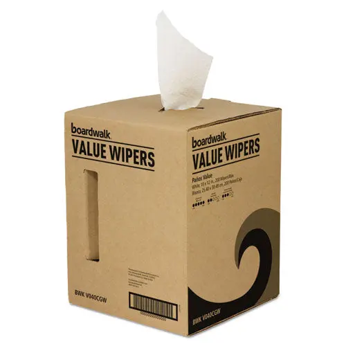 Drc Wipers, White, 10 X 12, Centerpull, 200-Box 1