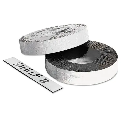 Dry Erase Magnetic Label Tape, White,1" X 50 Ft. 1