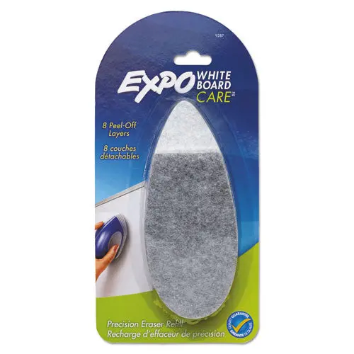 Dry Erase Precision Point Eraser Refill Pad, 2.25" X 6" 1