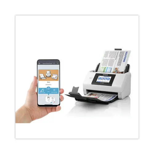 Ds-790Wn Wireless Network Color Document Scanner, 600 Dpi Optical Resolution, 100-Sheet Duplex Auto Document Feeder 1