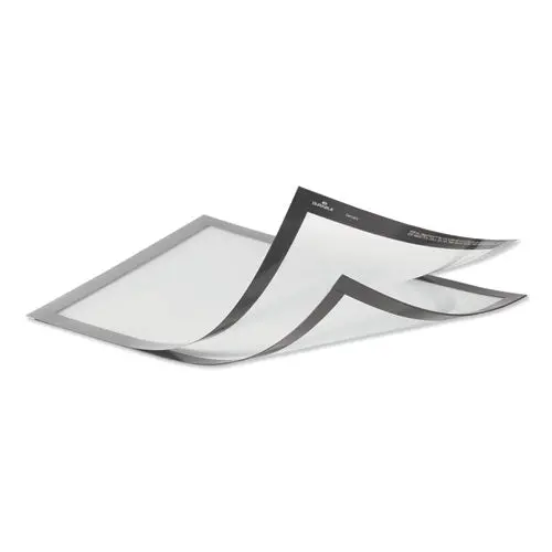 Duraframe Magnetic Plus Sign Holder, 8.5 X 11, Silver Frame, 2-Pack 1