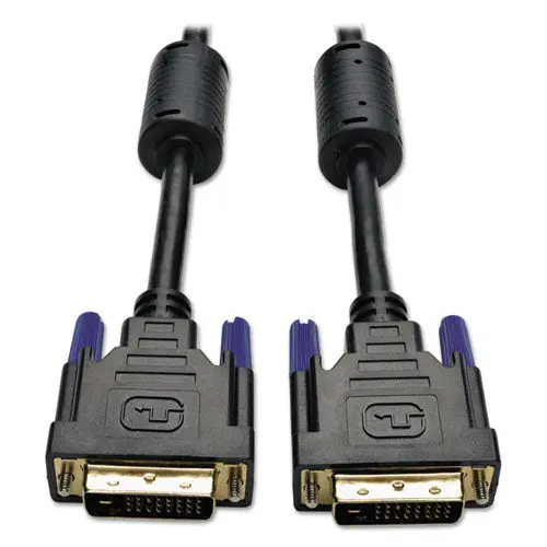 Dvi Dual Link Cable, Digital Tmds Monitor Cable, Dvi-D (M-M), 6 Ft., Black 1