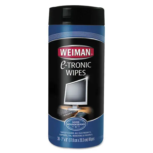 E-Tronic Wipes, 7 X 8, 30-Canister 1
