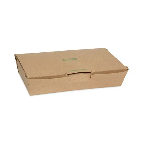 Earth Choice Tamper Evident Paper Onebox, 9 X 4.85 X 2, Kraft, 100-Carton 1