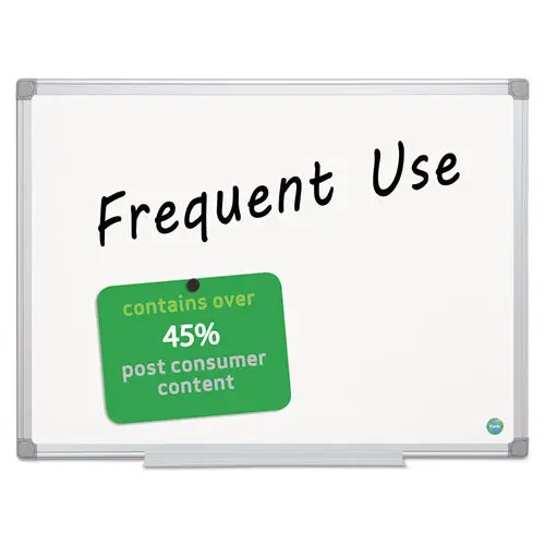 Earth Gold Ultra Magnetic Dry Erase Boards, 24 X 36, White, Aluminum Frame 1