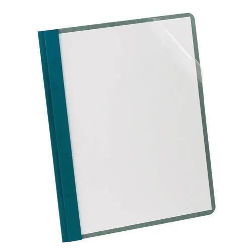 Earthwise By Oxford Recycled Clear Front Report Covers, Letter Size, Blue, 25-Bx 1
