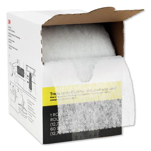 Easy Trap Duster, 5" X 30 Ft, White, 1 60 Sheet Roll-Box, 8 Boxes-Carton 1