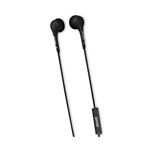 Eb125 Earbud With Mic, Black 1