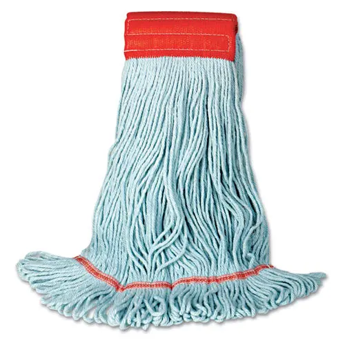Echomop With Looped-End Wet Head, Synthetic-Cotton, Medium, Blue 1