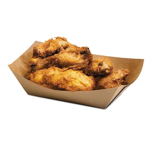 Ecocraft Food Trays, 3 Lb Capacity, Natural, 500-Carton 1