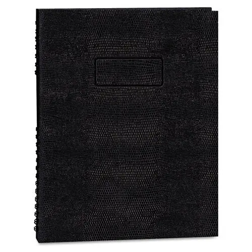 Ecologix Notepro Executive Notebook, Medium-College Rule, Black, 11 X 8.5, 100 Sheets 1