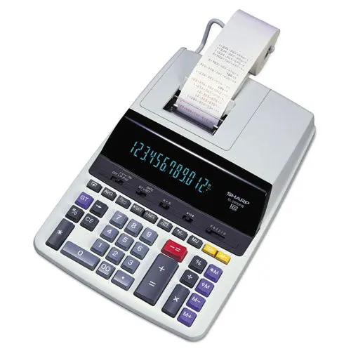 El2630piii Two-Color Printing Calculator, Black-Red Print, 4.8 Lines-Sec 1