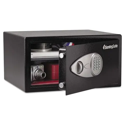 Electronic Lock Security Safe, 1 Cu Ft, 16.94W X 14.56D X 8.88H, Black 1