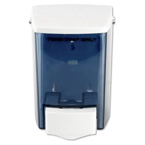 Encore Foam-Eeze Bulk Foam Soap Dispenser, See Thru, 900 Ml, 4.5" X 4" X 6.25", White 1