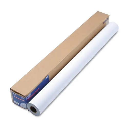 Enhanced Adhesive Synthetic Paper, 44" X 100 Ft, White 1