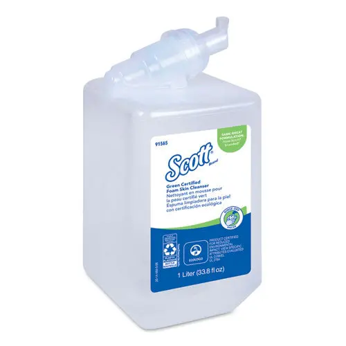 Essential Green Certified Foam Skin Cleanser, Neutral, 1,000 Ml Bottle 1