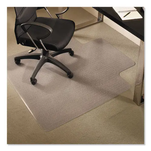 Everlife Chair Mats For Medium Pile Carpet With Lip, 45 X 53, Clear 1