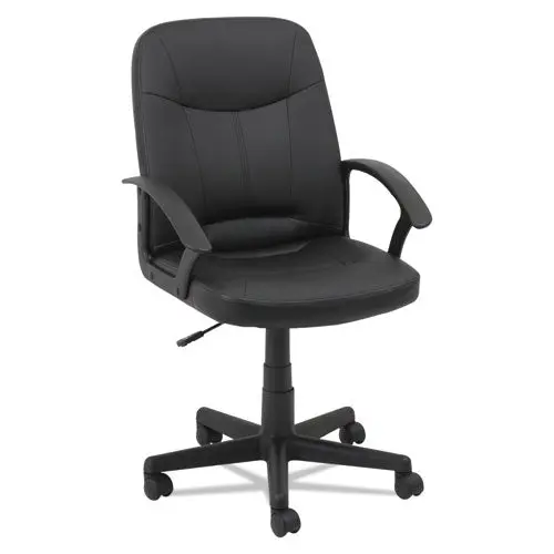 Executive Office Chair, Supports Up To 250 Lbs., Black Seat-Black Back, Black Base 1