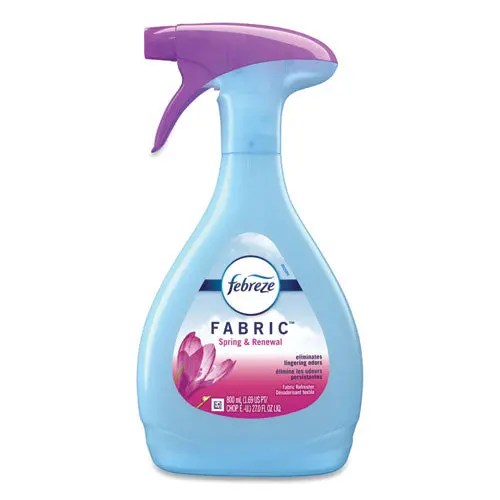 Fabric Refresher-Odor Eliminator, Spring And Renewal, 27 Oz Spray Bottle, 4-Carton 1