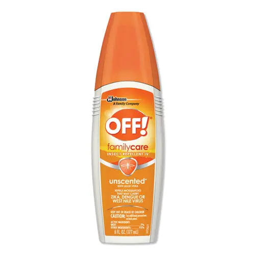Familycare Unscented Spray Insect Repellent, 6 Oz Spray Bottle, 12-Carton 1