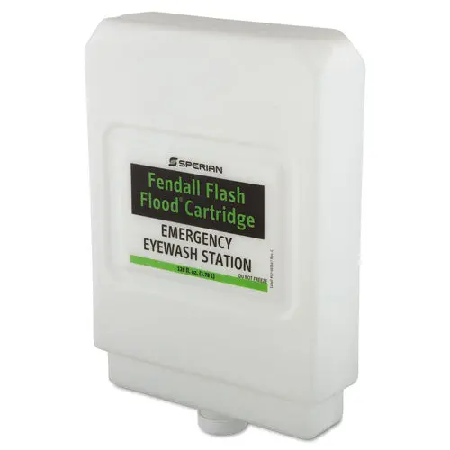 Fendall Flash Flood Eyewash Station Refill Cartridge, 12"X10"X13", 1 Gal, 4-Ct 1