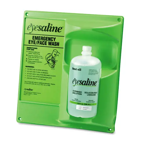 Fendall Single Eye Wash Station, 13W X 4 1-2D X 14H, 8-Carton 1