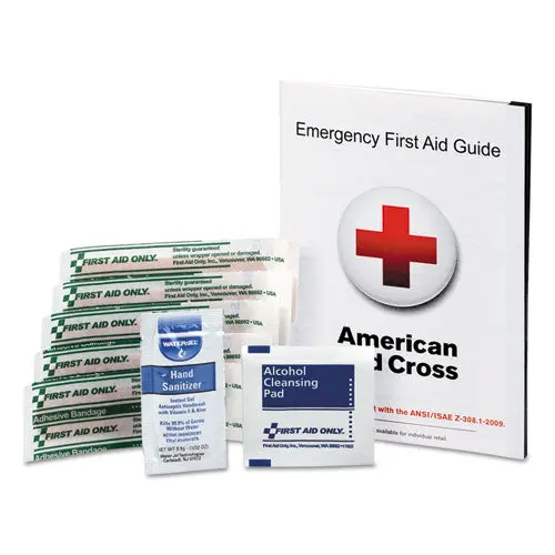 First Aid Guide W-Supplies, 9 Pieces 1