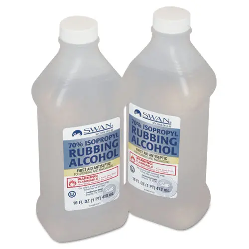 First Aid Kit Rubbing Alcohol, Isopropyl Alcohol, 16 Oz Bottle 1