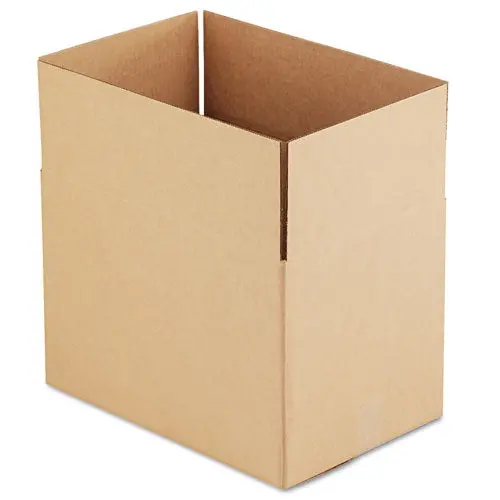 Fixed-Depth Corrugated Shipping Boxes, Regular Slotted Container (Rsc), 12" X 18" X 12", Brown Kraft, 25-Bundle 1