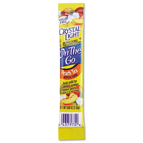 Flavored Drink Mix, Peach Tea, 30 .09Oz Packets-Box 1